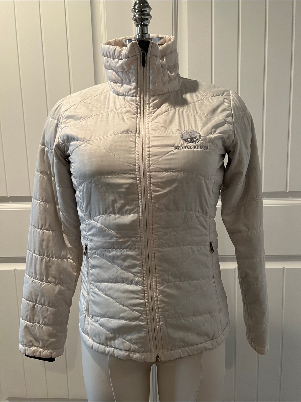 Columbia Cream Quilted Women's Puffer Jacket